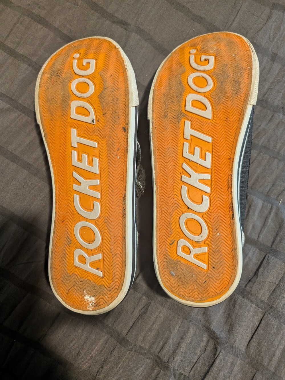 Rocket Dog Black Canvas Buckle Sneakers with White Toe - Picture 6 of 6